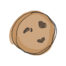 illustration of single chocolate chunk cookie