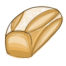 illustration of sandwich bread loaf